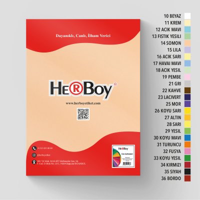 HERBOY FON KARTONU  35X50 NO:14 SOMON 100 AD.