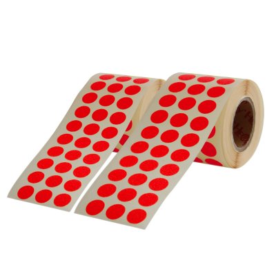 HB-0002 40 MM KIRMIZI NOKTA ETİKETİ