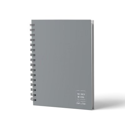SPİRALLİ PREMIUM SERT KAPAK 17X24 CM KARELİ MEMOBOOK
