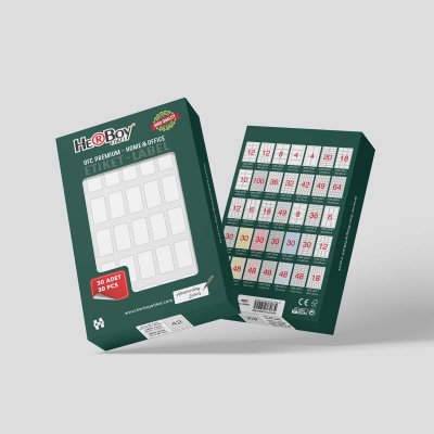 PREMIUM 12X20 MM OFİS ETİKETİ 30 PKT.