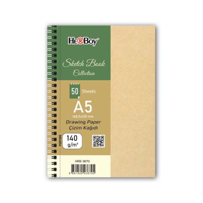 HERBOY A5 140g 50 YPR SKETCHBOOK COLLECTION