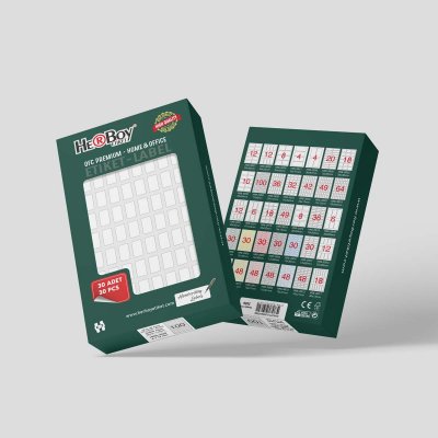 PREMIUM 8X12 MM OFİS ETİKETİ 30 PKT.